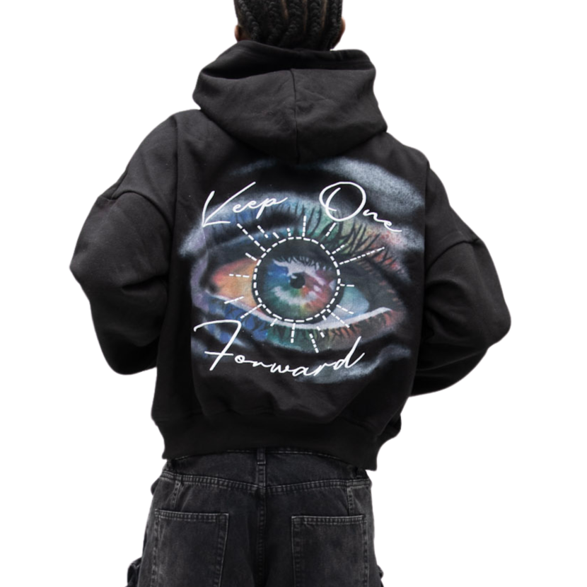 O.E.F Zip-Up Hoodie