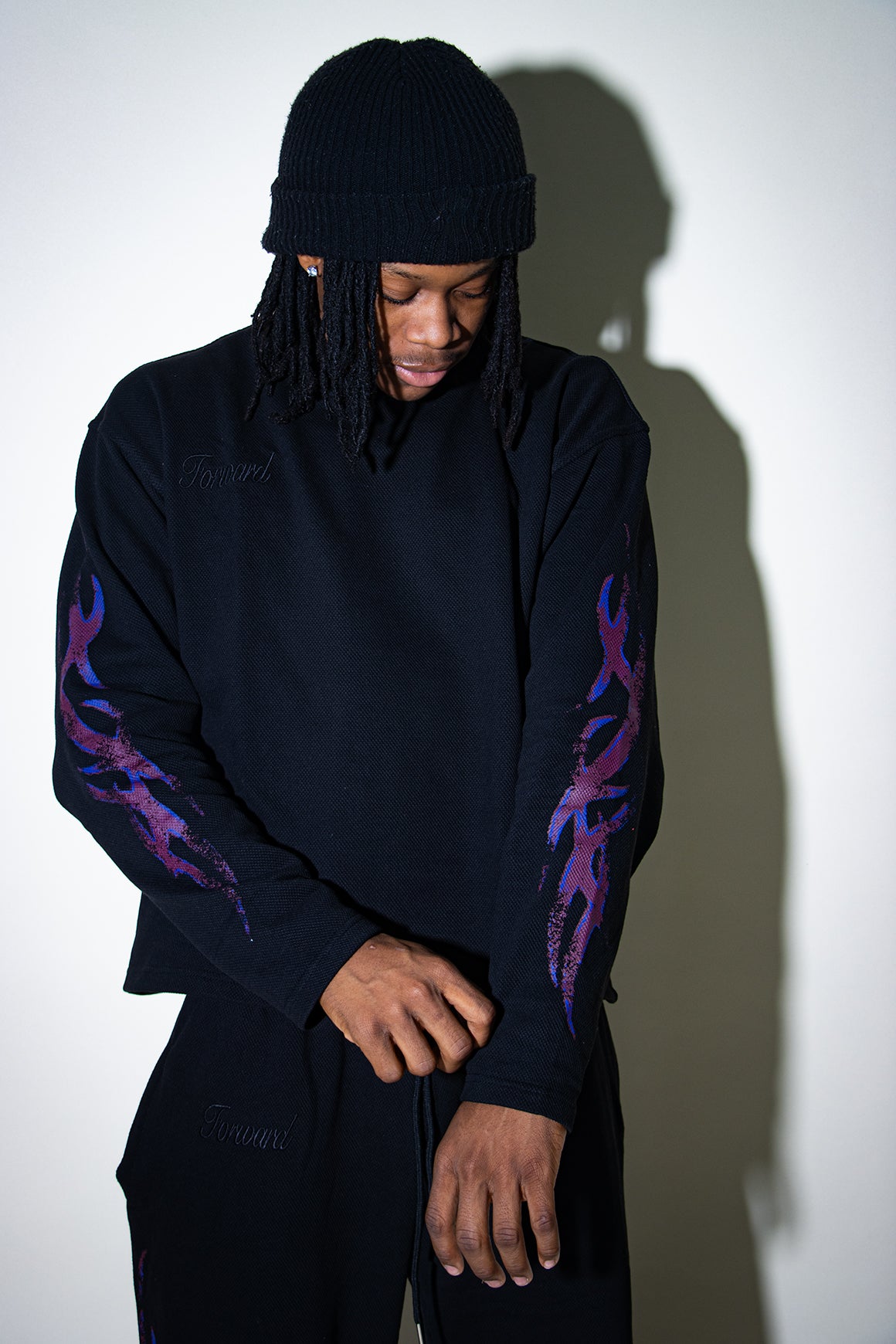 Baggy Thermal Sweatshirt