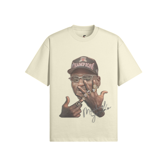 G.O.A.T Michael Jordan Oversized Tee - FORWARD